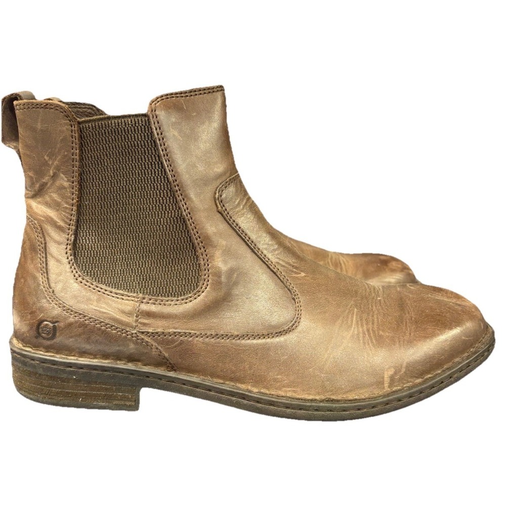 Born Mens Hemlock Men's Size 11  Brown Chelsea Boot H11452